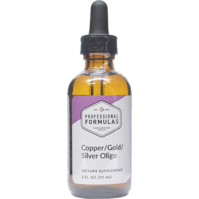 Professional Formulas, Copper/Gold/Silver Oligo 2 oz