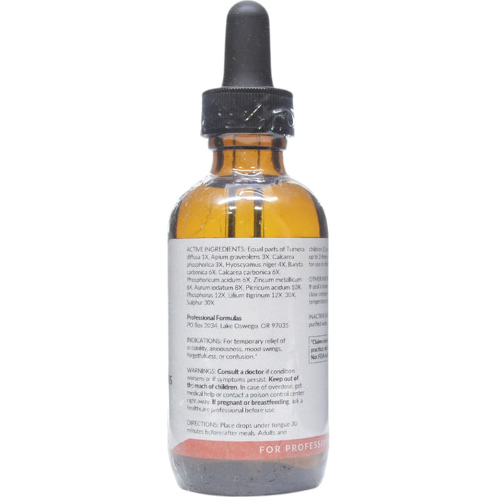 Active Ingredients Dementia Drops 2 oz