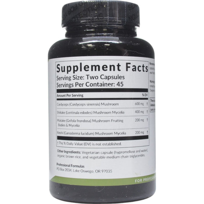 Supplement Facts Forest Immunity 90 caps