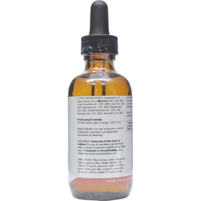 Active Ingredients Digestive Enzyme Drops 2 oz