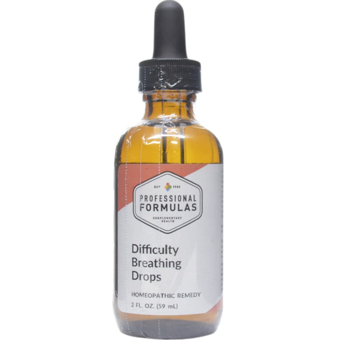 Professional Formulas, Difficulty Breathing Drops 2 oz