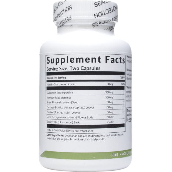 Supplement Facts GI Complex 120 caps
