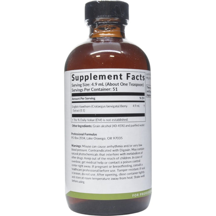 Supplement Facts Hawthorn Berry (Crataegus laevigata) 8.4 oz