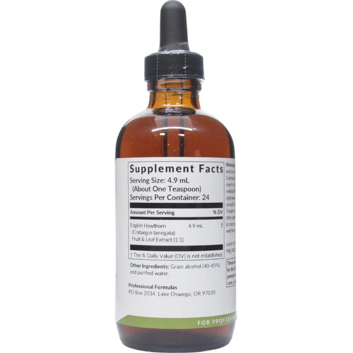 Supplement Facts Hawthorn Blend (Crataegus laevigata) 4 oz