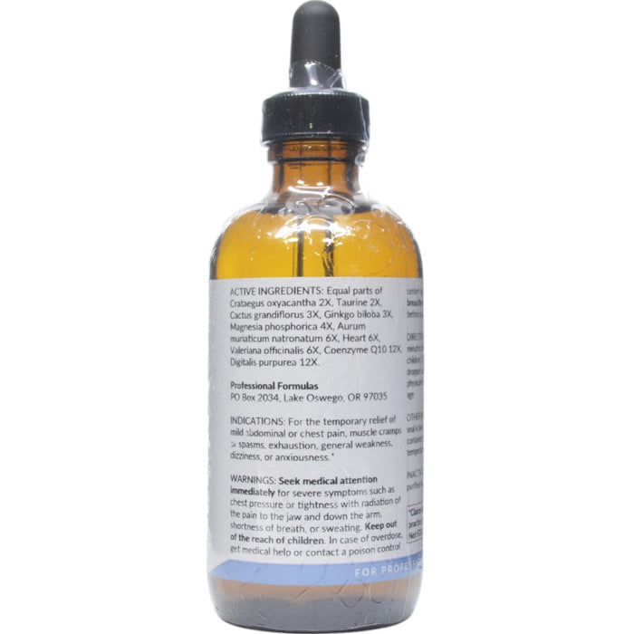 Active Ingredients Heart Stim Liquescence 4 oz