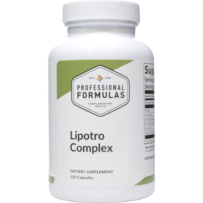 Professional Formulas, Lipotro Complex 120 capsules