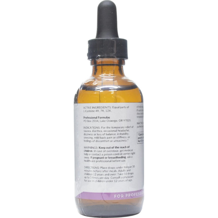 Active Ingredients L-Cysteine 2 oz