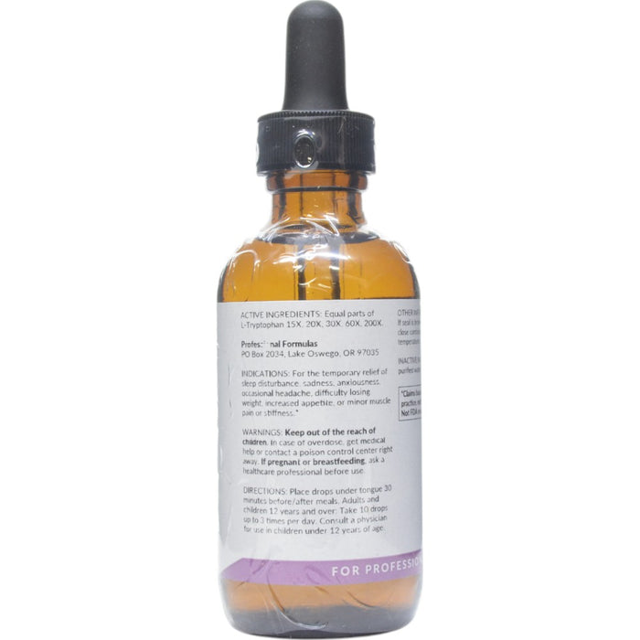 Active Ingredients L-Tryptophan High 2 oz