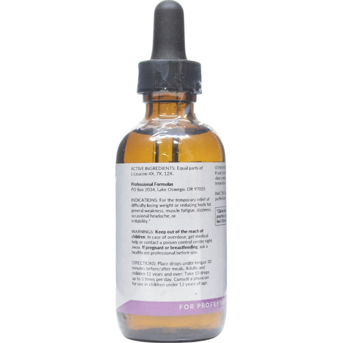 Active Ingredients L-Leucine 2 oz