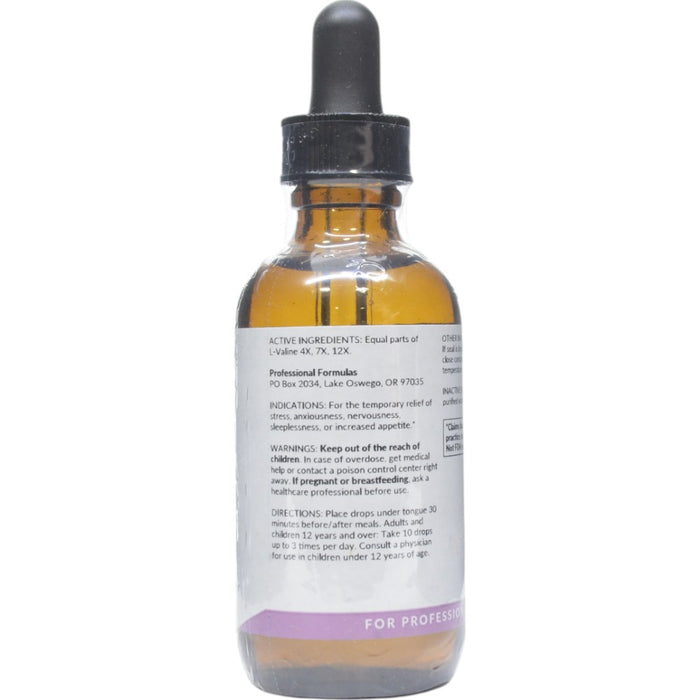 Active Ingredients L-Valine 2 oz