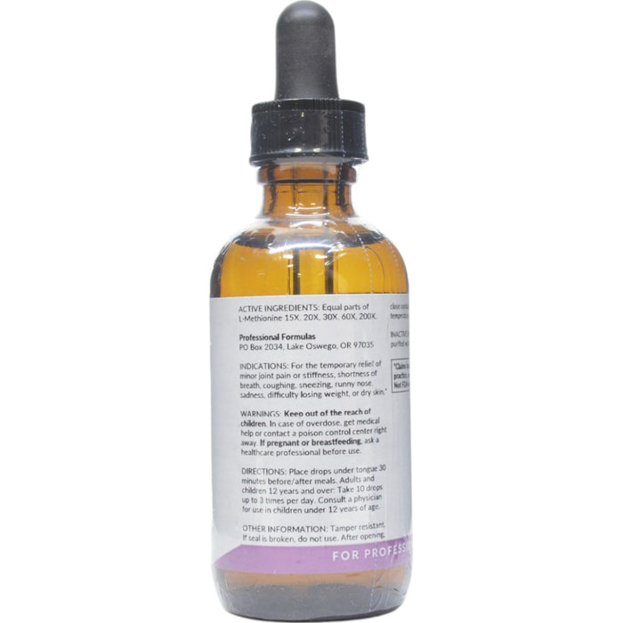 Active Ingredients L-Methionine High 2 oz