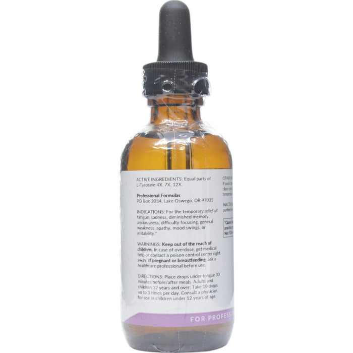 Active Ingredients L-Tyrosine 2 oz