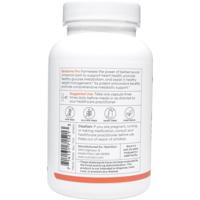 Berberine Pro 90 capsules Suggested Use