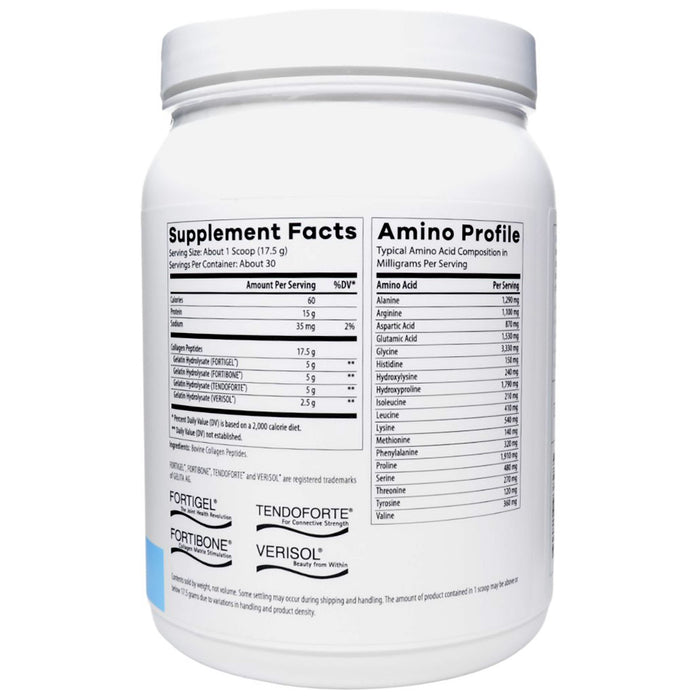 Collagen Renew 30 servings Supplement Facts