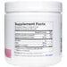 Mag Calm Pro 8.74 oz Supplement Facts
