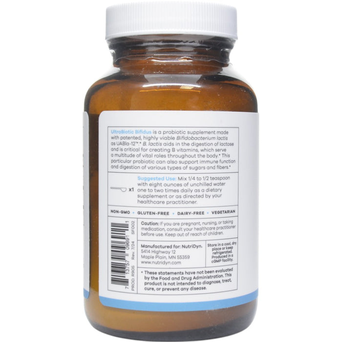 UltraBiotic Bifidus Powder 75 g Suggested Use