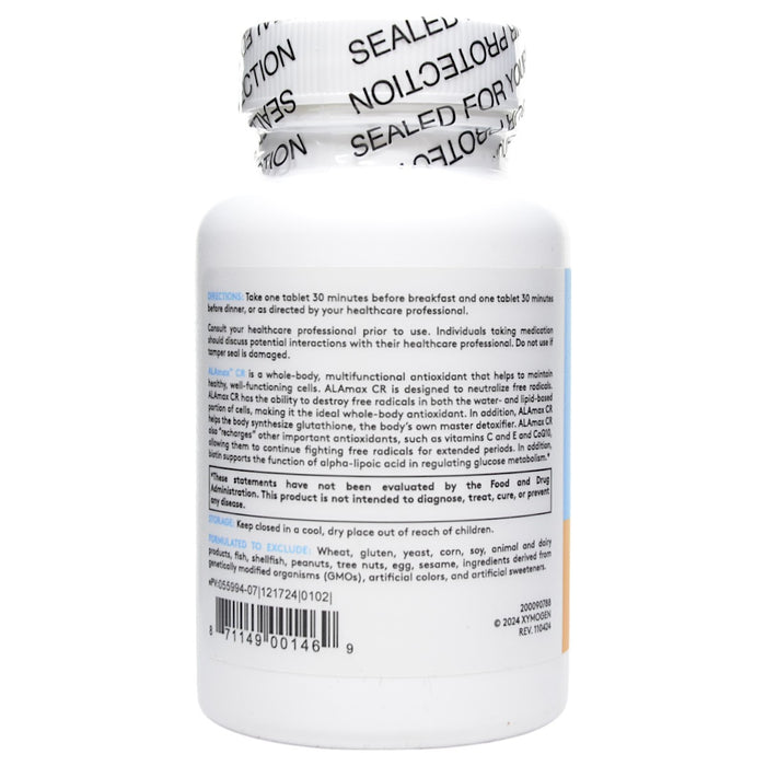 ALAmax CR 60 tablets Suggested Use