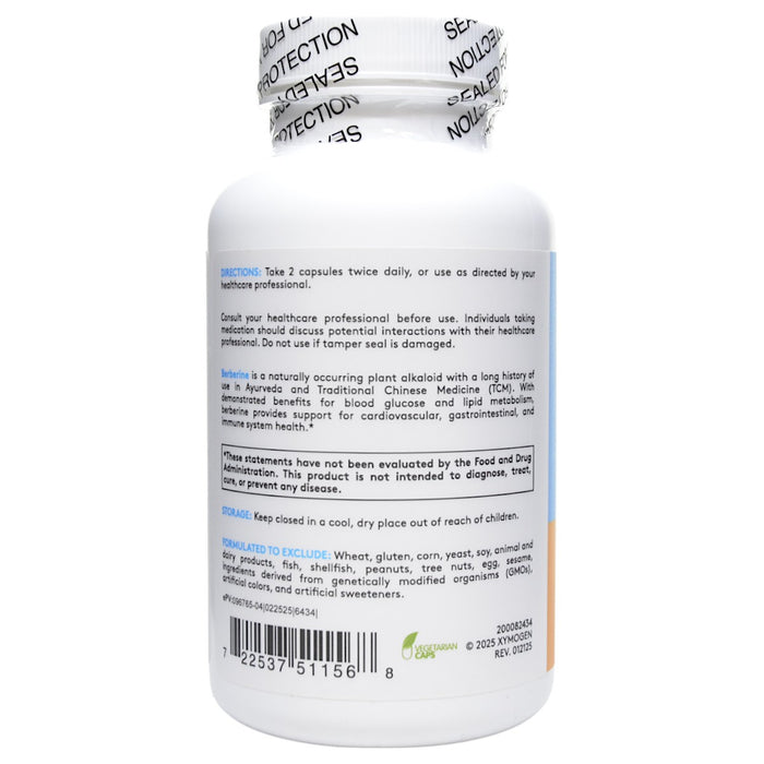 Berberine 120 Capsules Suggested Use