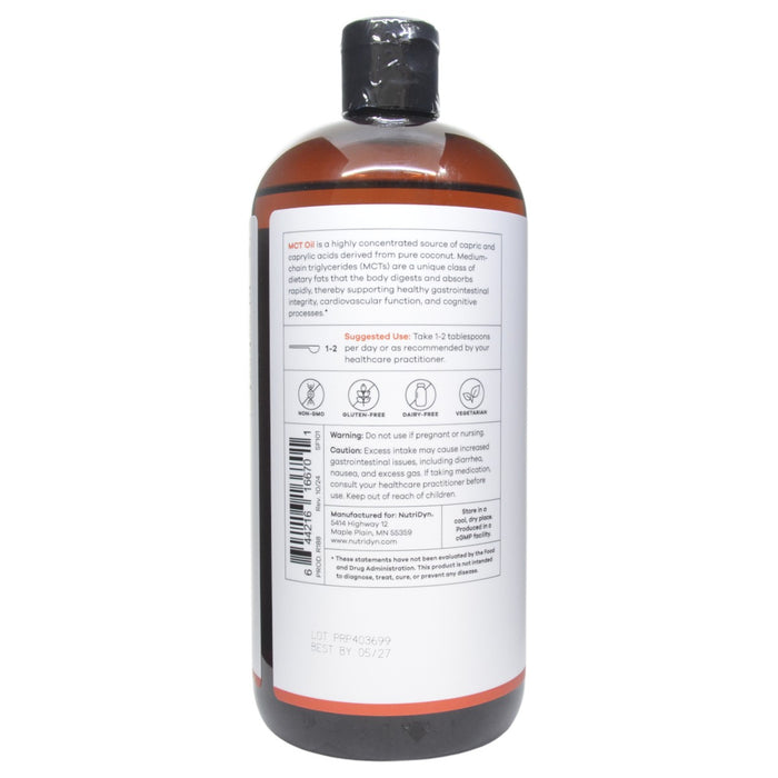 MCT Oil 32 oz Suggested Use