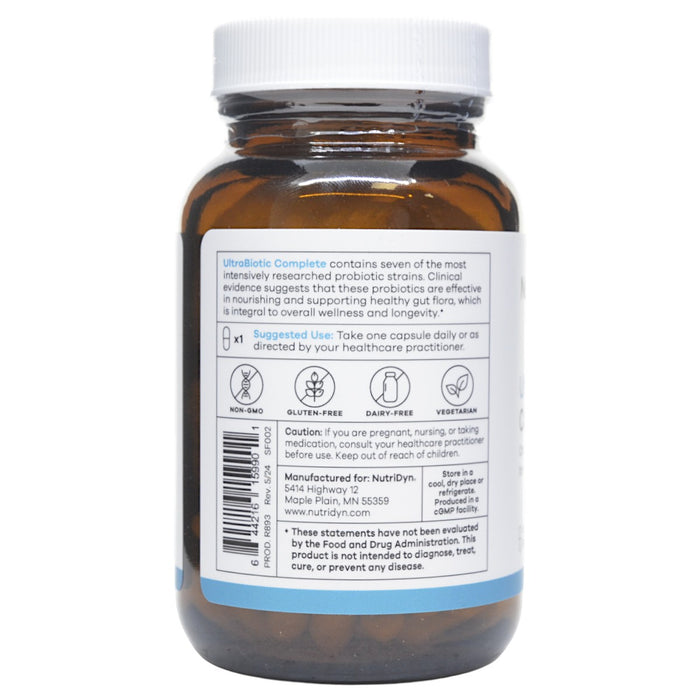 UltraBiotic Complete 60 caps Suggested Use