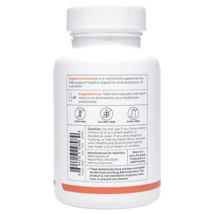 Digestive Complete 60 caps Suggested Use