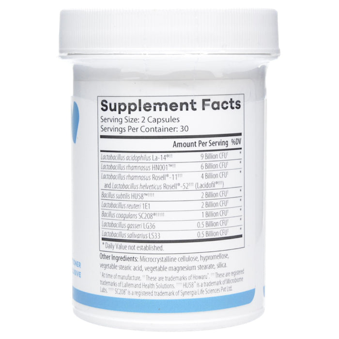 UltraBiotic Women's 60 Capsules Supplement Facts