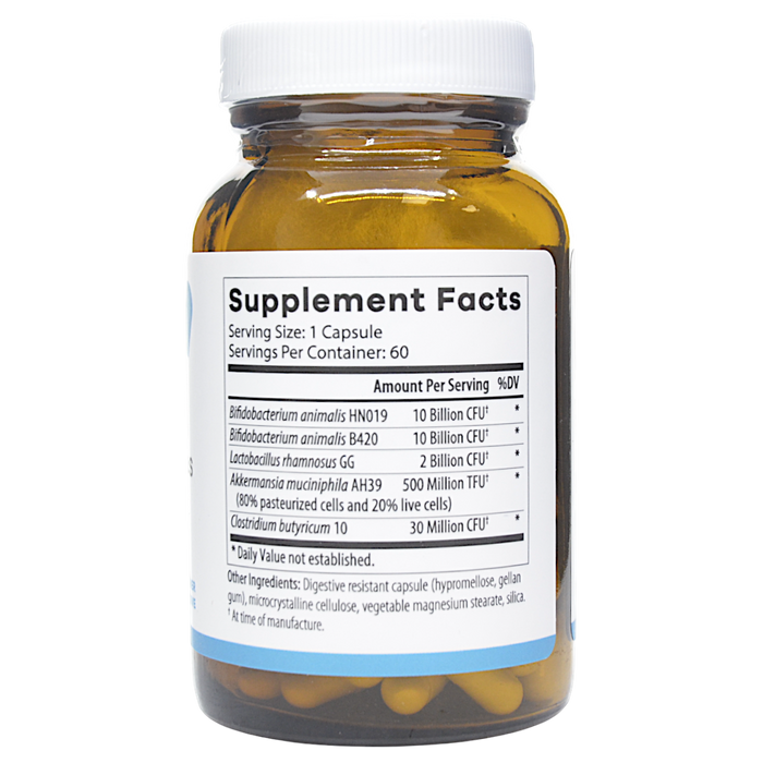 UltraBiotic Akkermansia Plus 60 caps Supplement Facts