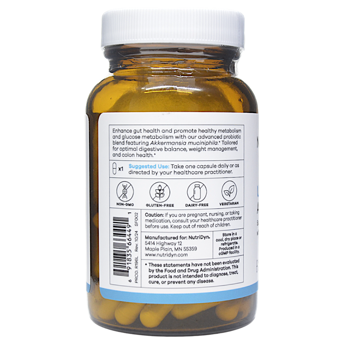 UltraBiotic Akkermansia Plus 60 caps Suggested Use