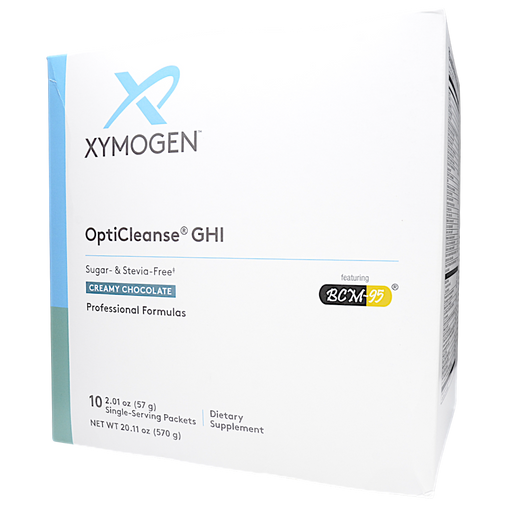 Xymogen, OptiCleanse GHI: Creamy Chocolate (Sugar- & Stevia-Free) 10 servings