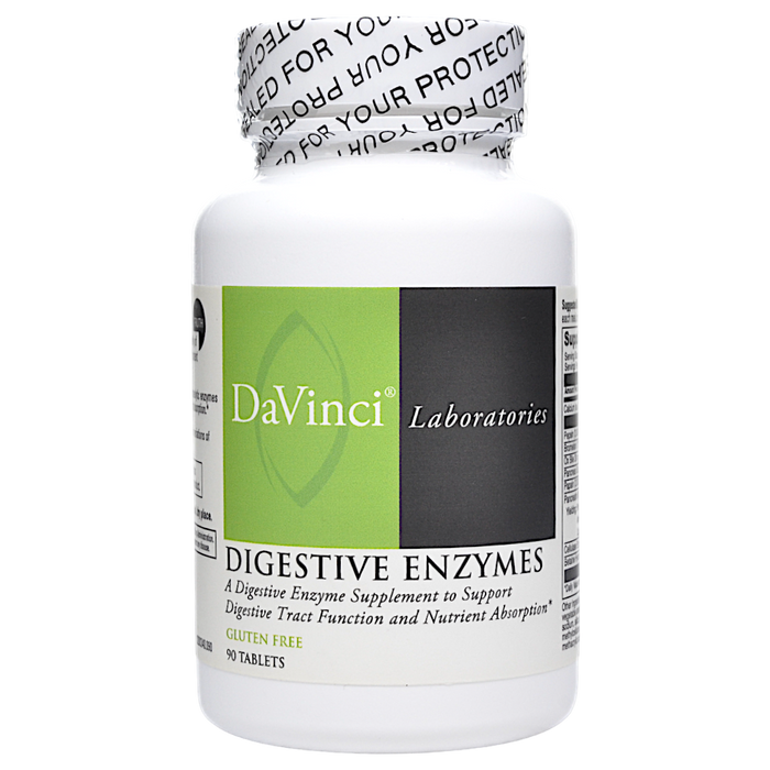 Davinci Labs, Digestive Enzymes 90 tablets