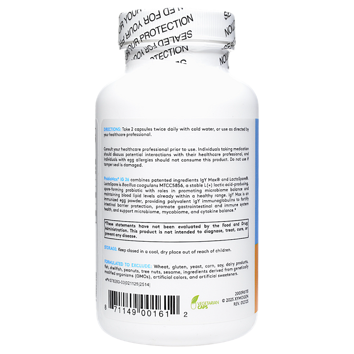 ProbioMax IG 26 DF 120 Capsules Suggested Use