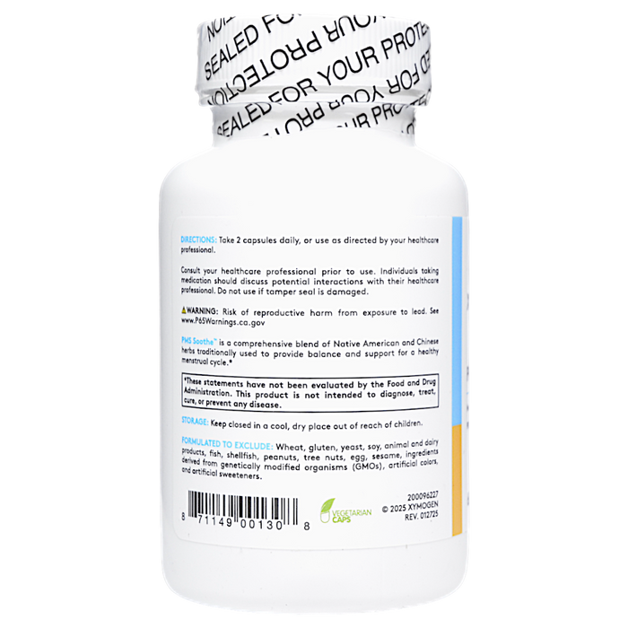 PMS Soothe 60 Capsules Suggested Use