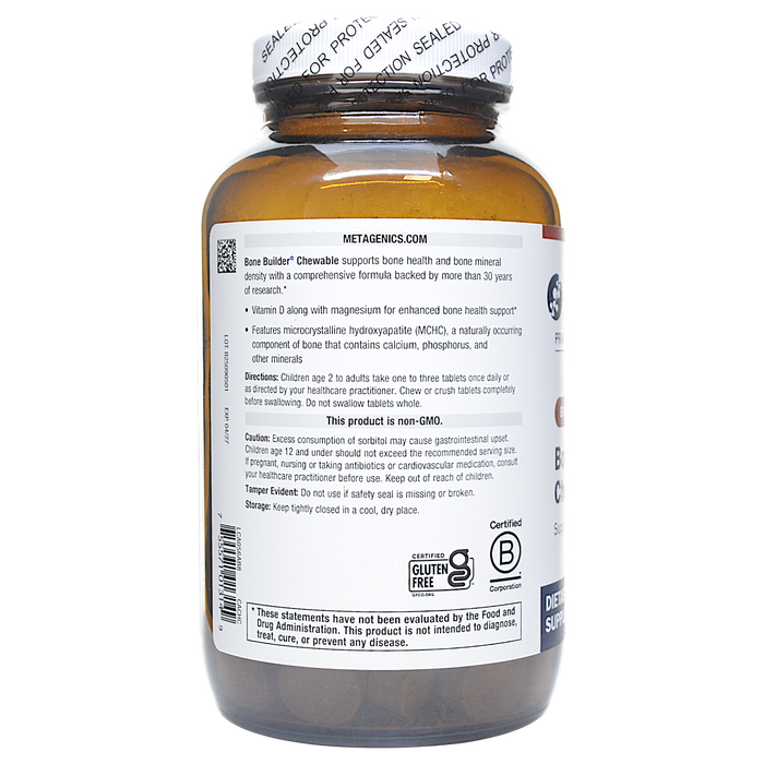 Bone Builder Chewable 90 Tablets Suggested Use