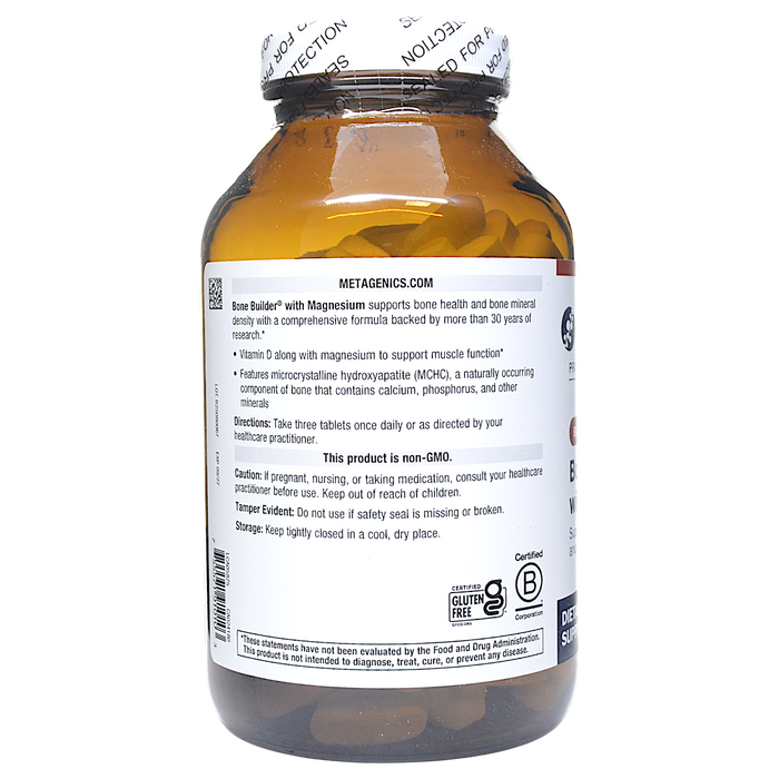 Bone Builder with Magnesium 180 tablets Directions