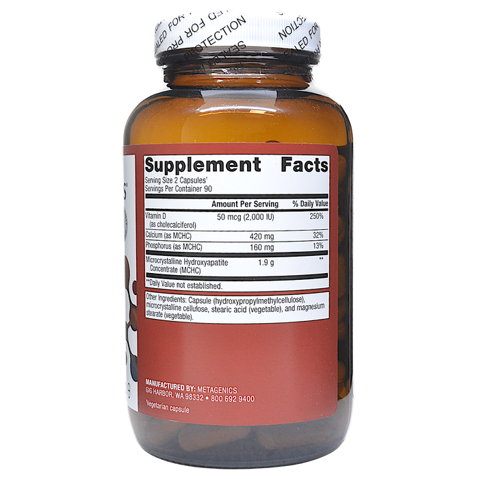 Bone Builder Plus 180 capsules Supplement Facts