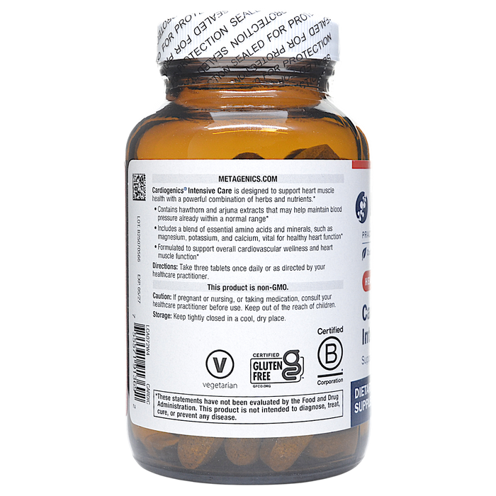 Cardiogenics Intensive Care 90 Tablets Directions