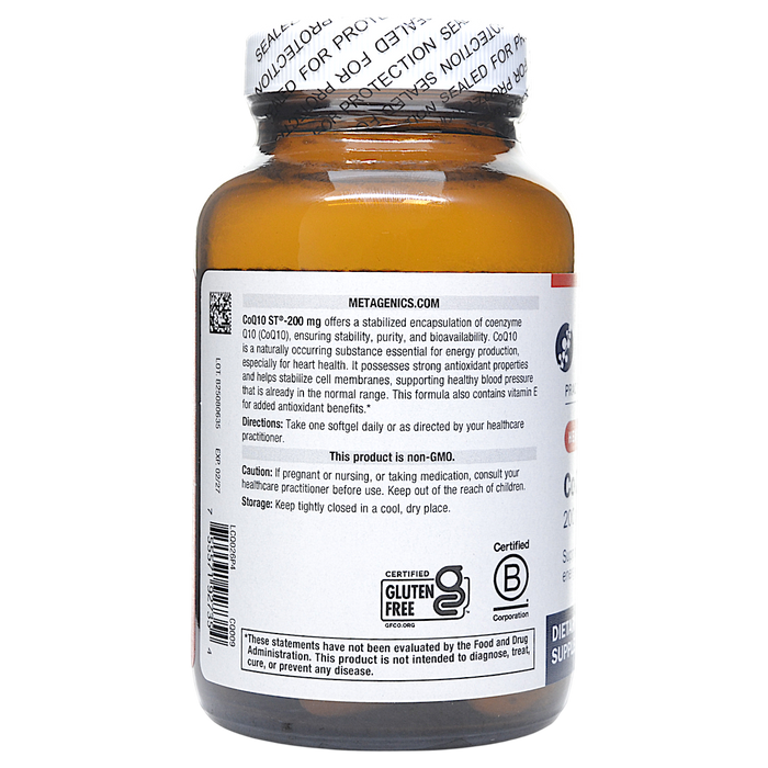 CoQ10 ST 200 mg 60 Softgels Directions