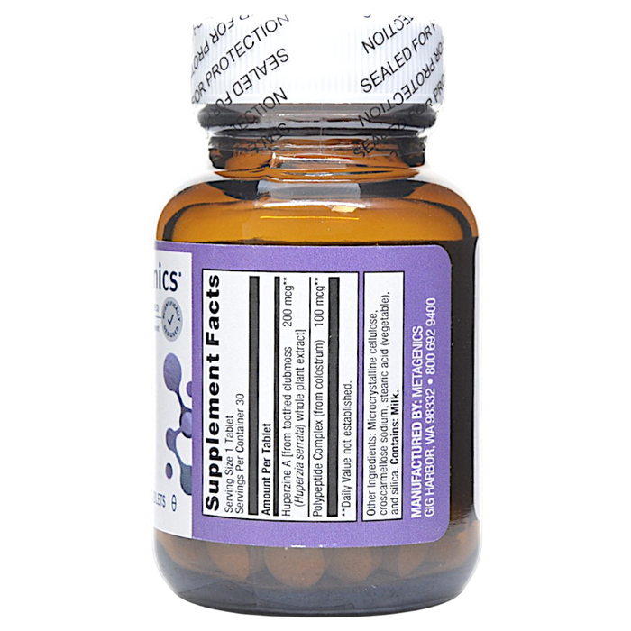 Ceriva 30 Tablets Supplement Facts