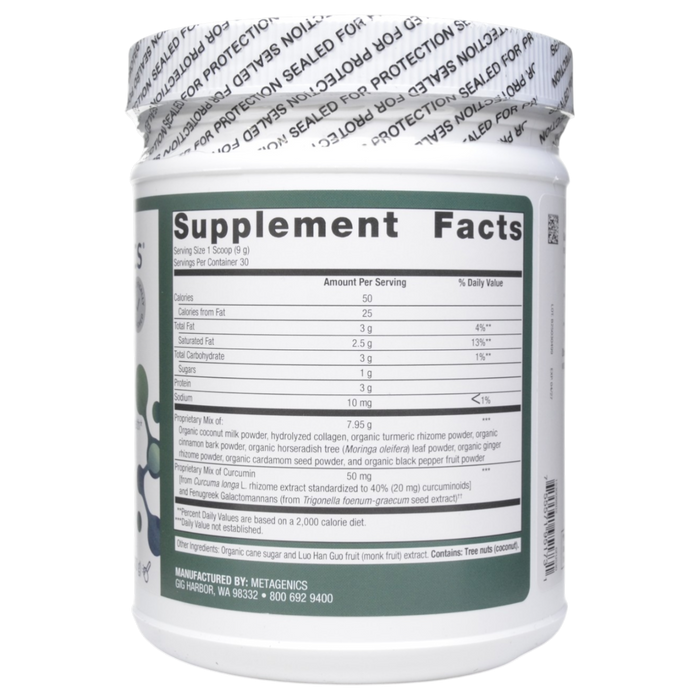 Golden Fusion 30 Servings Supplement Facts