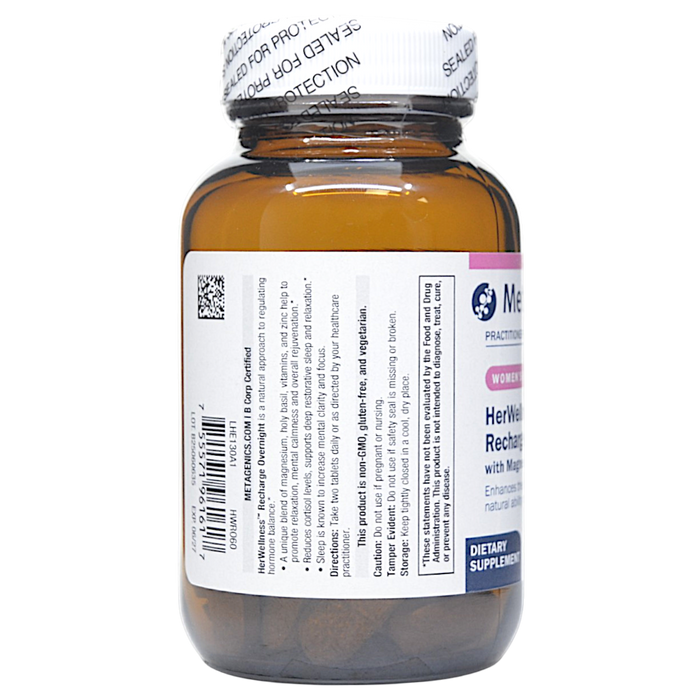 HerWellness Recharge Overnight 60 tablets
