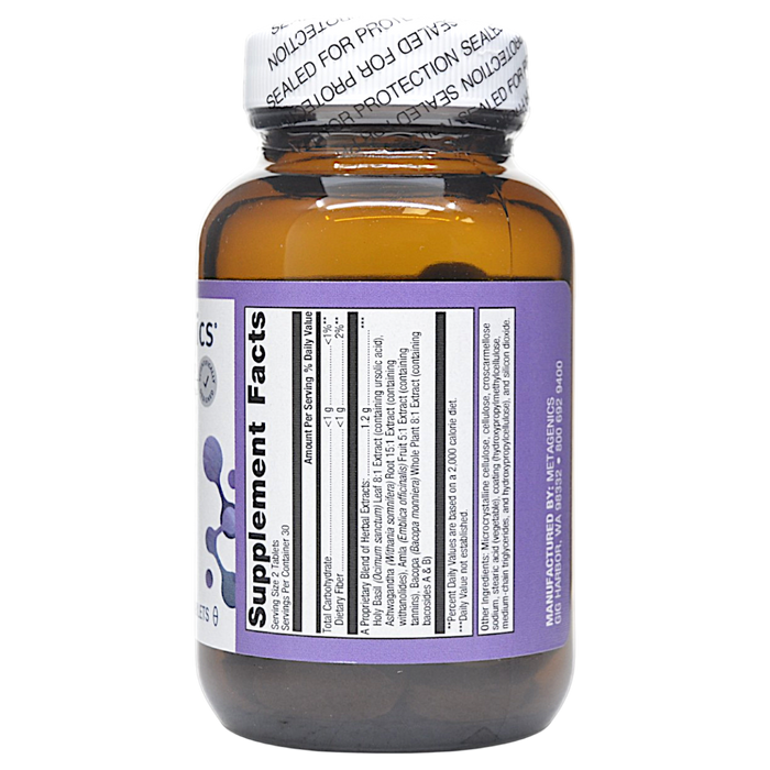 Exhilarin 60 Tablets Supplement Facts