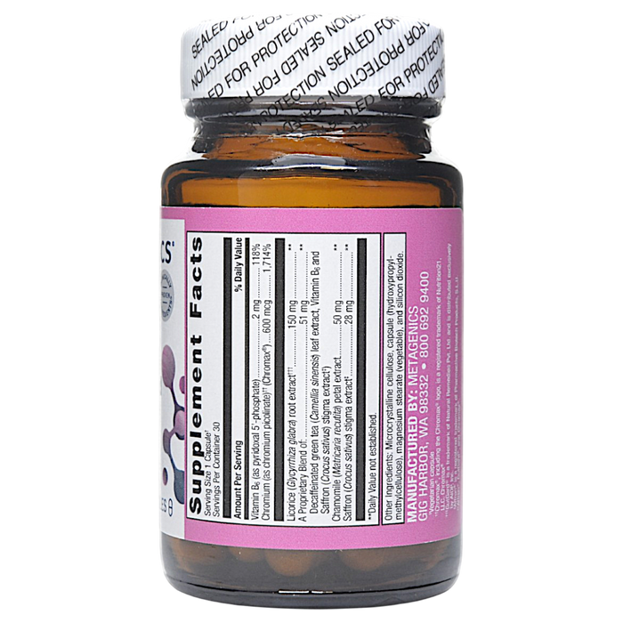 HerWellness Naturally Balanced 30 capsules Supplement Facts