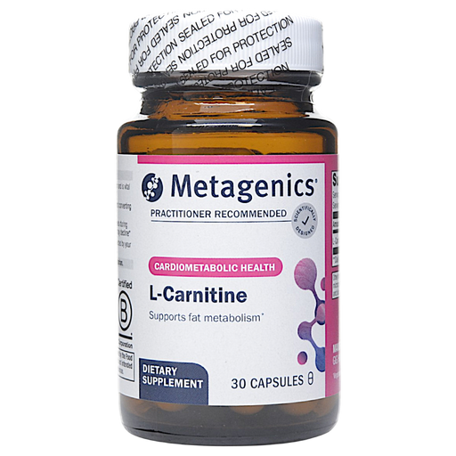 Metagenics, L-Carnitine 500 mg 30 Capsules