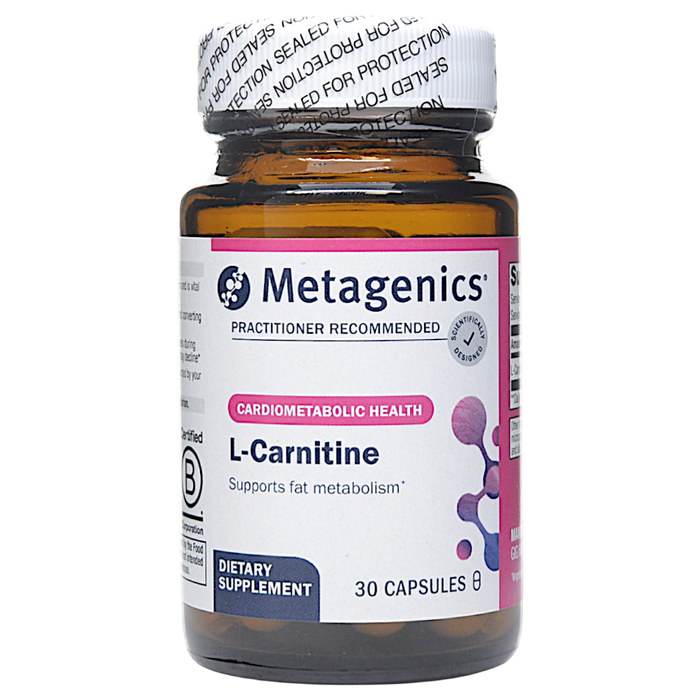 Metagenics, L-Carnitine 500 mg 30 Capsules