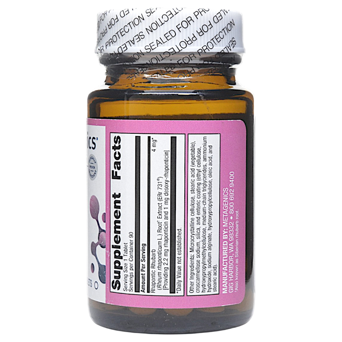 HerWellness Estrovera 90 tablets Supplement Facts