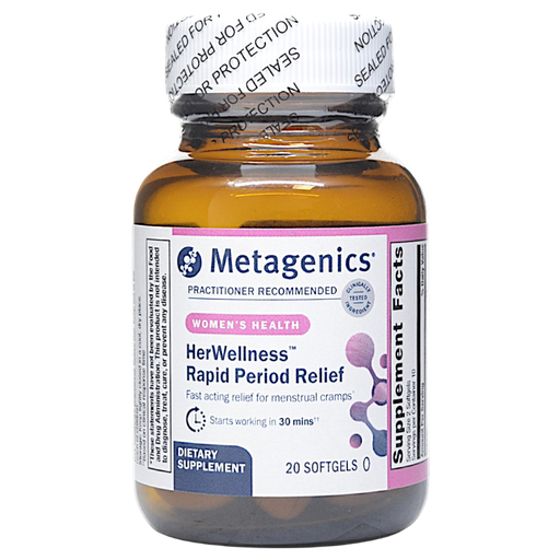 Metagenics, HerWellness Rapid Period Relief 20 softgels