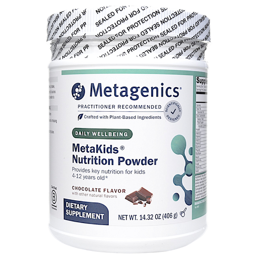 Metagenics, MetaKids Nutrition Powder Chocolate 14 Servings