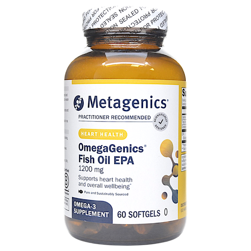 Metagenics, OmegaGenics Fish Oil EPA 1200 mg 60 softgels