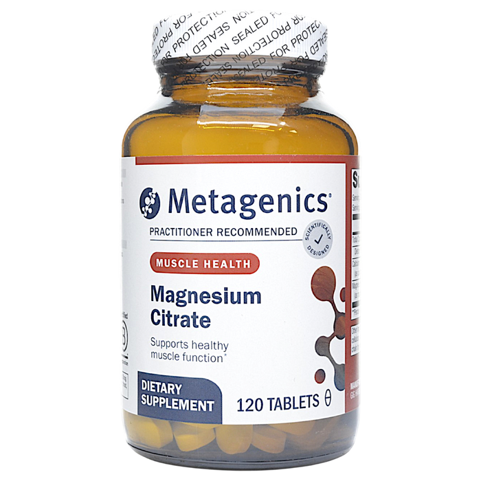 Metagenics, Magnesium Citrate 120 Tablets