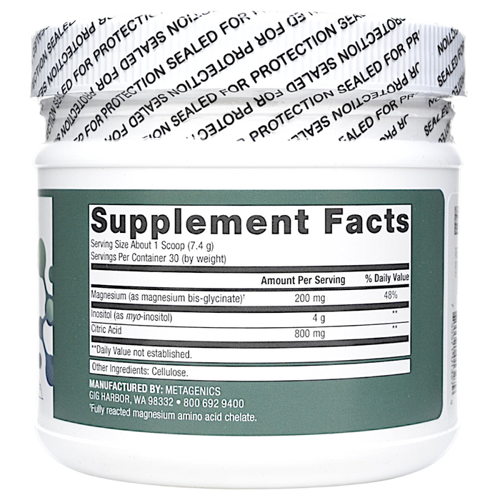 Myo-Inositol Plus 30 Servings Supplement Facts